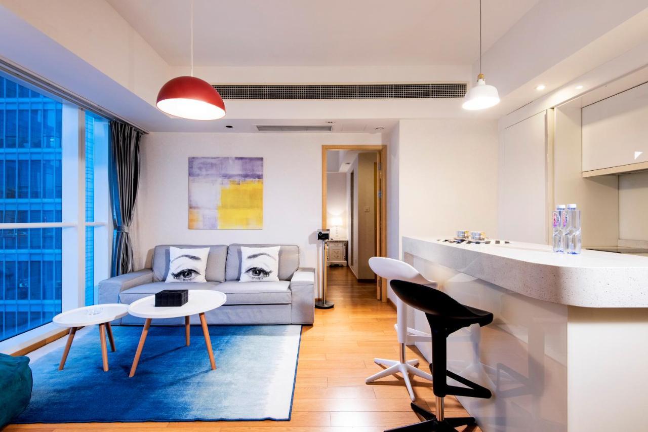 S6 Service Apartment（Chengdu Chunxi Road Taikoo Li Branch） Buitenkant foto
