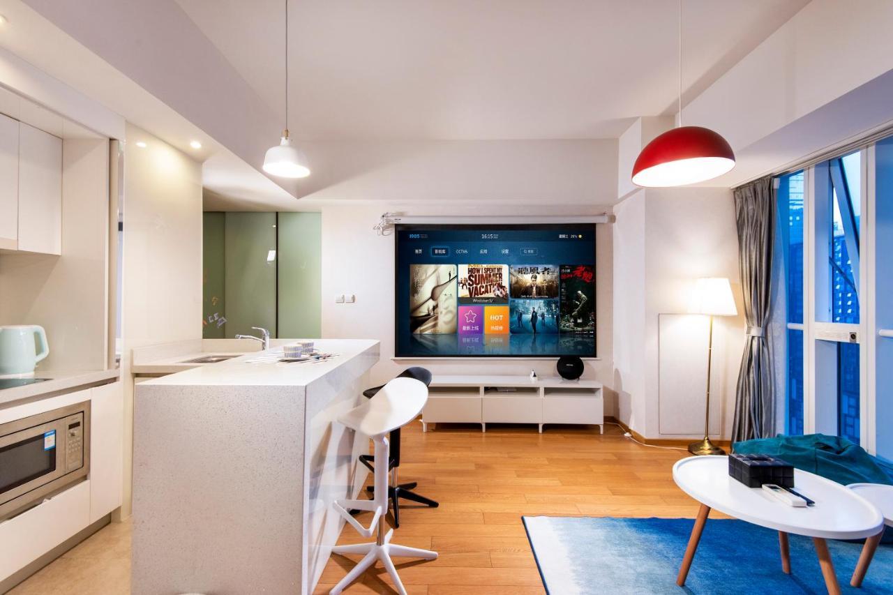 S6 Service Apartment（Chengdu Chunxi Road Taikoo Li Branch） Buitenkant foto