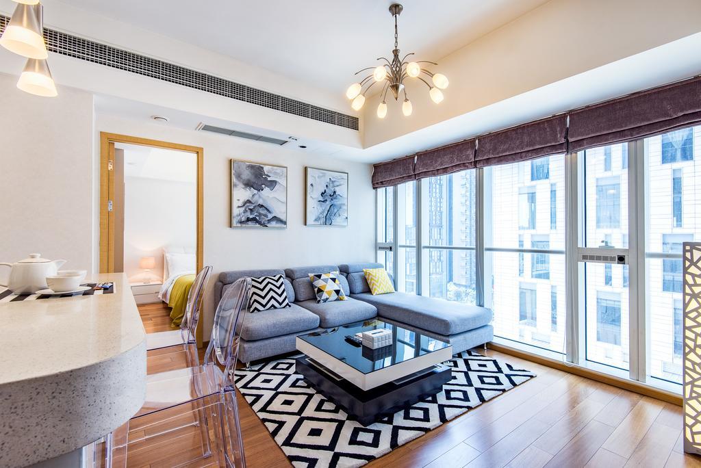 S6 Service Apartment（Chengdu Chunxi Road Taikoo Li Branch） Buitenkant foto