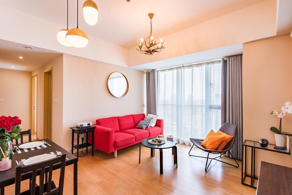 S6 Service Apartment（Chengdu Chunxi Road Taikoo Li Branch） Buitenkant foto