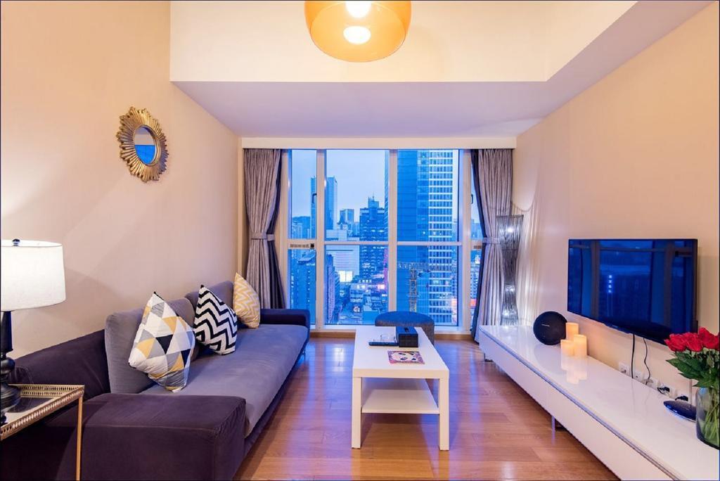 S6 Service Apartment（Chengdu Chunxi Road Taikoo Li Branch） Buitenkant foto