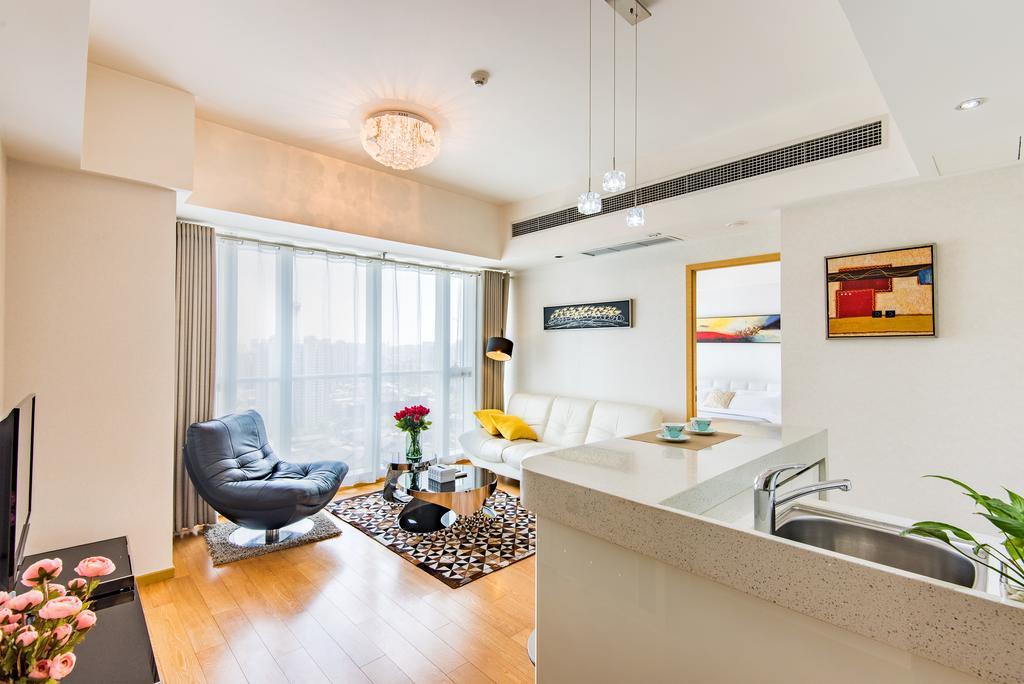 S6 Service Apartment（Chengdu Chunxi Road Taikoo Li Branch） Buitenkant foto