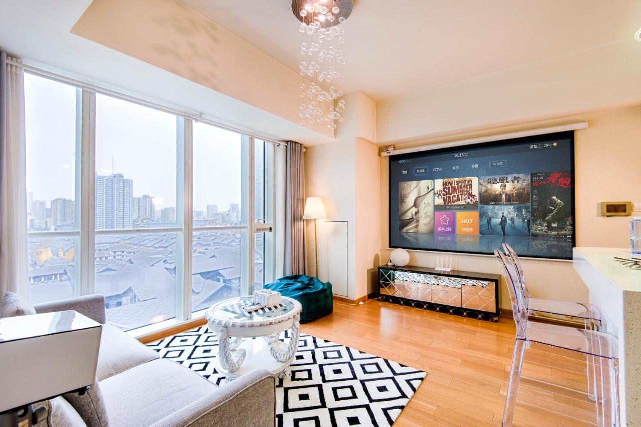 S6 Service Apartment（Chengdu Chunxi Road Taikoo Li Branch） Buitenkant foto